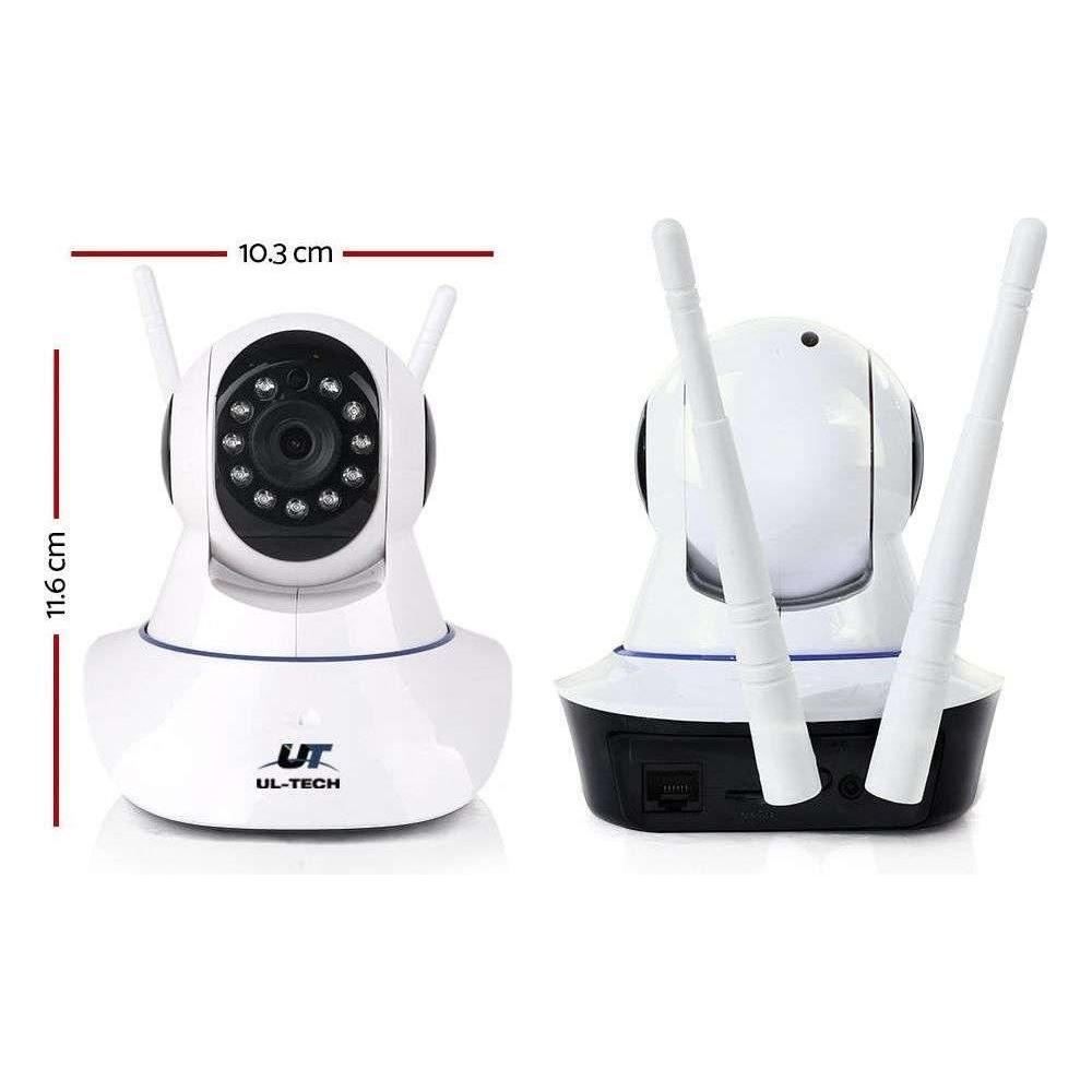 UL Tech Set of 2 1080P IP Wireless Camera - White