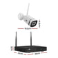 UL-tech Wireless CCTV 3MP IP Security Camera System Home Outdoor WiFi 8CH 2TB