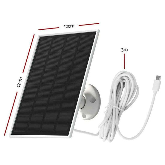 UL-tech Wireless Solar Panel For Security Camera Outdoor Battery Supply 3W