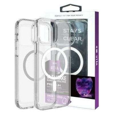 Ultimake Shockproof Transparent Magsafe Cover Case for iPhone 15 Pro (Transparent)