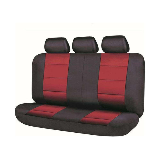 Universal El Toro Series Ii Rear Seat Covers Size 06/08S | Black/Red