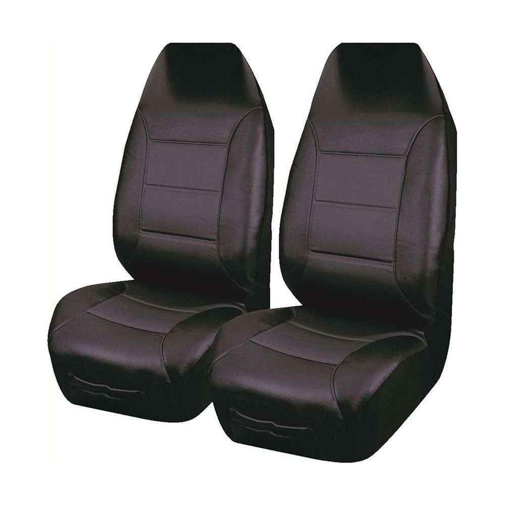 UNIVERSAL FRONT SEAT COVERS  SIZE 60/25 BLACK EL TORO SERIES II - Magdasmall