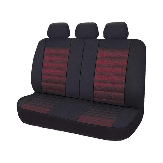 Universal Opulence Rear Seat Covers Size 06/08S | Red