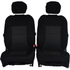 Universal Premium Front Seat Covers Size 30/35 | Black