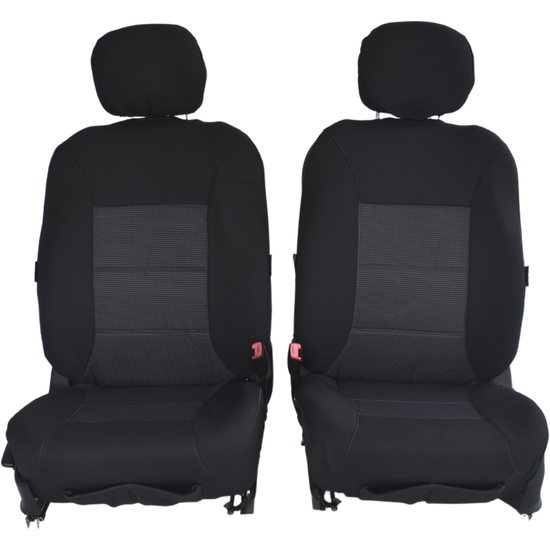 Universal Premium Front Seat Covers Size 30/35 | Grey