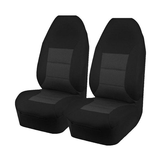 Universal Premium Front Seat Covers Size 60/25 | Black