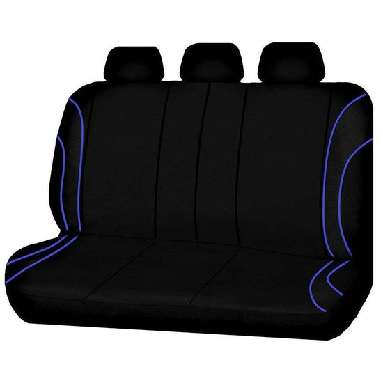 Universal Strident Rear Seat Covers Size 06/08S | Blue Piping - Magdasmall