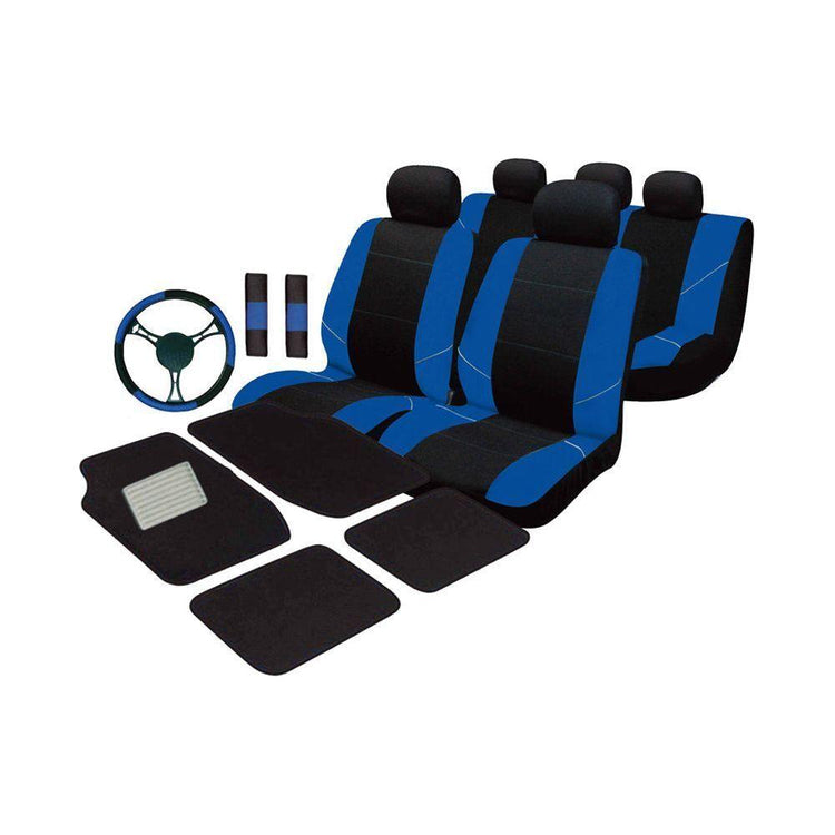 Universal Ultimate Car Accessories Value Pack - Blue - Magdasmall