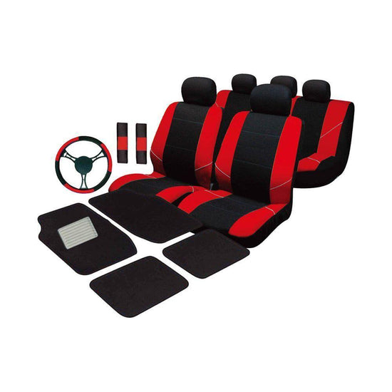 Universal Ultimate Car Accessories Value Pack - Red - Magdasmall