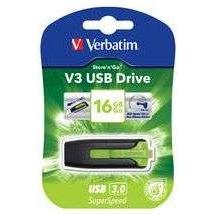 VERBATIM 16GB V3 USB3.0 Green Store\&