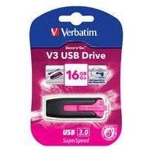 VERBATIM 16GB V3 USB3.0 Pink Store\&