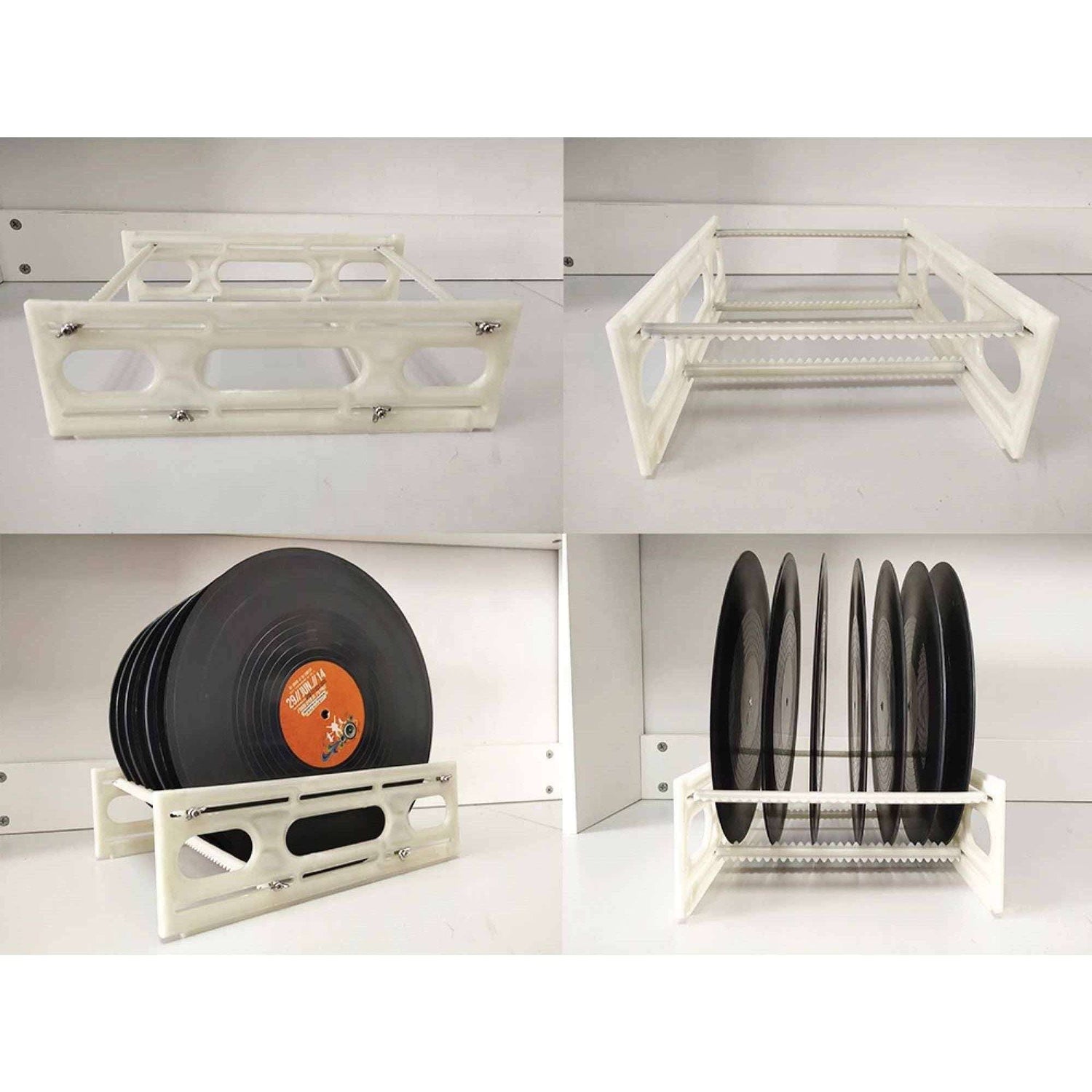 Vinyl Record Cleaning Stand Drying Rack For Ultrasonic Cleaner LP Disc Bracket