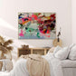 Wall Art 100cmx150cm Abstract Free Flow Wood Frame Canvas