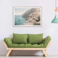 Wall Art 100cmx150cm Italy Amalfi Coast Wood Frame Canvas - Magdasmall