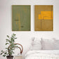 Wall Art 100cmx150cm United Study 2 Sets Gold Frame Canvas - Magdasmall