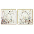 Wall Art 40cmx40cm Afternoon Walk 2 Sets Gold Frame Canvas - Magdasmall