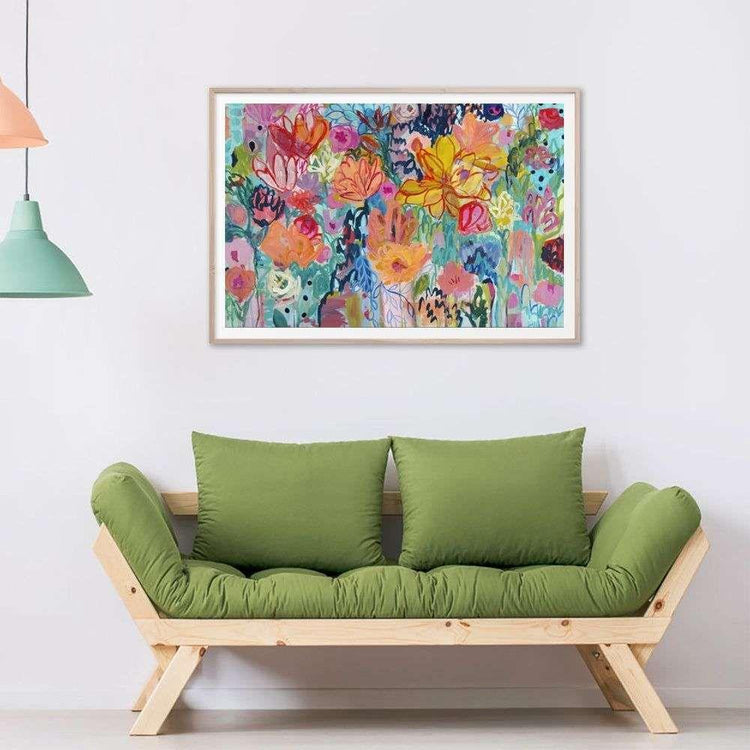 Wall Art 40cmx60cm Carrie Schmitt Wood Frame Canvas - Magdasmall