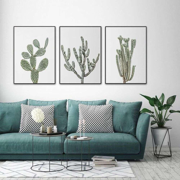 Wall Art 40cmx60cm Desert 3 Sets Black Frame Canvas - Magdasmall