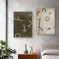 Wall Art 40cmx60cm Neutral Composition 2 Sets Gold Frame Canvas - Magdasmall