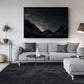 Wall Art 40cmx60cm Night Court Black Frame Canvas - Magdasmall