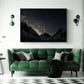 Wall Art 40cmx60cm Night Court Black Frame Canvas - Magdasmall