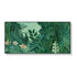 Wall Art 40cmx80cm The Equatorial Jungle Green Forest By Henri Rousseau Black Frame Canvas - Magdasmall