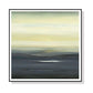 Wall Art 50cmx50cm Land of Serenity Black Frame Canvas - Magdasmall