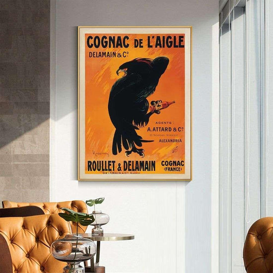 Wall Art 50cmx70cm Cognac de l&