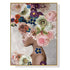 Wall Art 60cmx90cm Foolish in Love II Gold Frame Canvas - Magdasmall