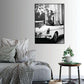 Wall Art 60cmx90cm High Heels in Classic Car Black Frame Canvas - Magdasmall