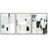 Wall Art 60cmx90cm Soft Spoken 3 Sets Black Frame Canvas - Magdasmall