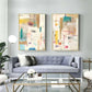 Wall Art 60cmx90cm Sonder By Jean Kenna 2 Sets Gold Frame Canvas - Magdasmall