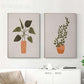 Wall Art 70cmx100cm Boho Botanical Art 2 Sets Gold Frame Canvas - Magdasmall