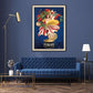 Wall Art 70cmx100cm Cirio By Leonetto Cappiello Black Frame Canvas - Magdasmall