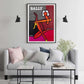 Wall Art 70cmx100cm Fashion Woman Black Frame Canvas - Magdasmall