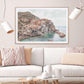 Wall Art 70cmx100cm Italy Cinque Terre Wood Frame Canvas