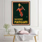 Wall Art 70cmx100cm Maccheroni Pianiciani Black Frame Canvas - Magdasmall