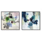 Wall Art 70cmx70cm Blue Crushers 2 Sets Black Frame Canvas - Magdasmall