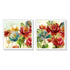 Wall Art 70cmx70cm Rosewater Garden By Carol Robinson 2 Sets White Frame Canvas - Magdasmall