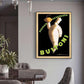 Wall Art 80cmx120cm Buitoni Black Frame Canvas - Magdasmall