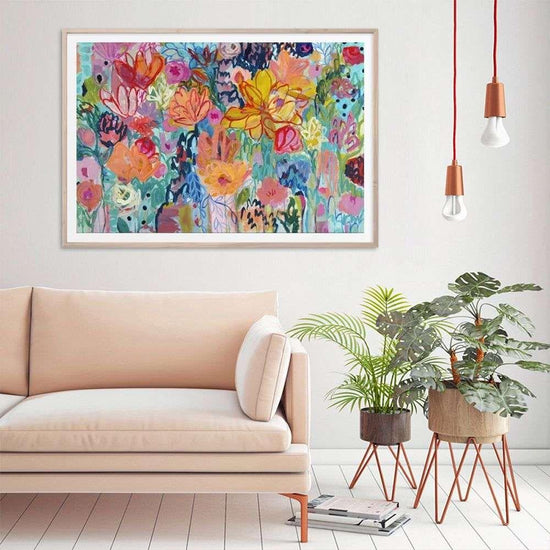 Wall Art 80cmx120cm Carrie Schmitt Wood Frame Canvas - Magdasmall