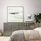 Wall Art 90cmx90cm Atmospheric Edge Black Frame Canvas - Magdasmall