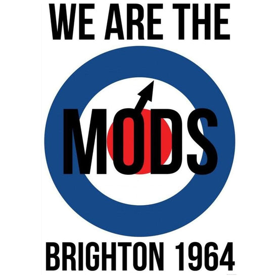 We Are The Mods-Brighton 1964 Poster
