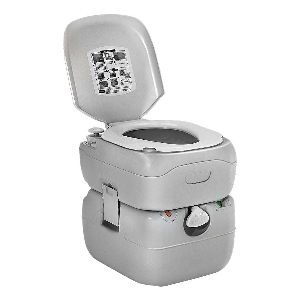 Weisshorn 22L Portable Camping Toilet Outdoor Flush Potty Boating