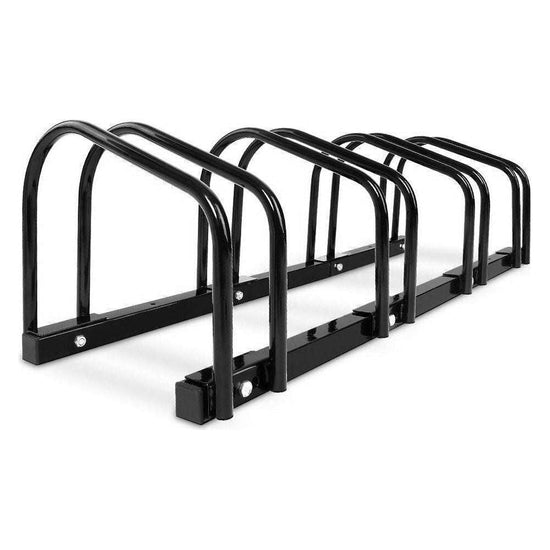 Weisshorn 4 Bike Stand Floor Bicycle Storage Black