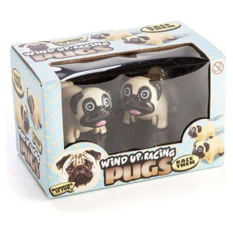 Wind Up Racing Pugs - Set of 2 - Magdasmall