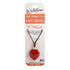 Wishstone Collection Red Jasper Heart Pendant