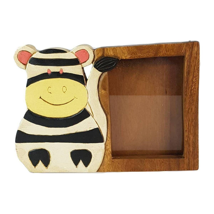 Wooden Photo Frame Zebra