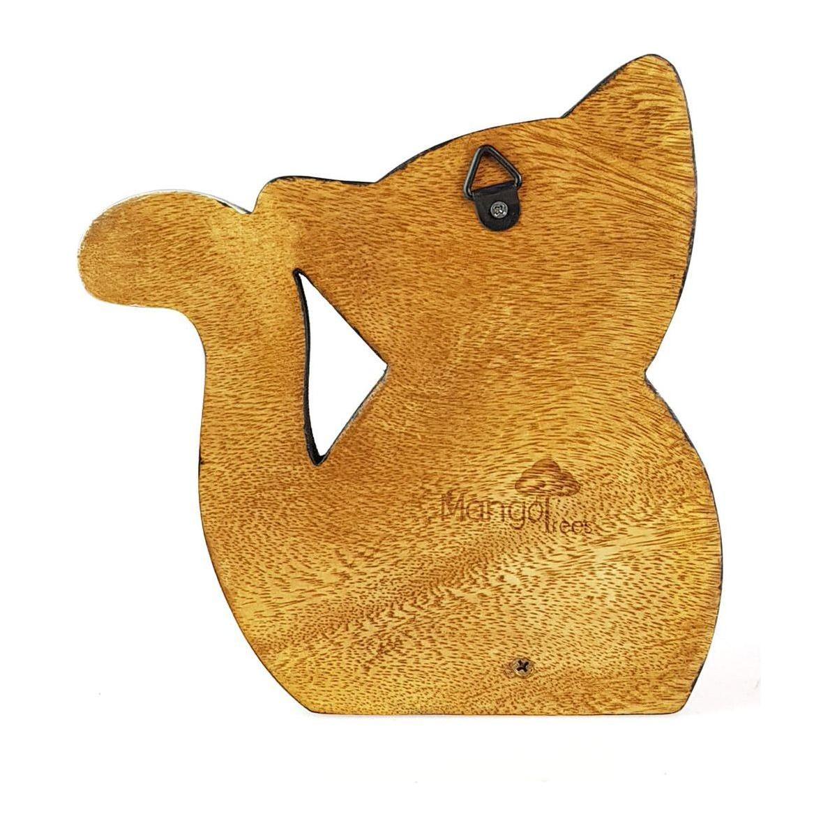 Wooden Wall Hooks Cat