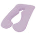 Woolcomfort Aus Made Maternity Pregnancy Nursing Sleeping Body Pillow Pillowcase Included Lilac - Magdasmall